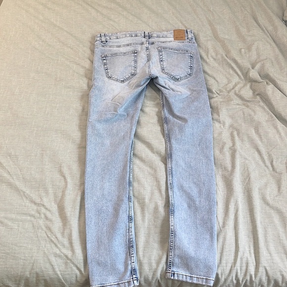 Only and Sons Lightwash Skinny Jeans - Picture 3 of 5